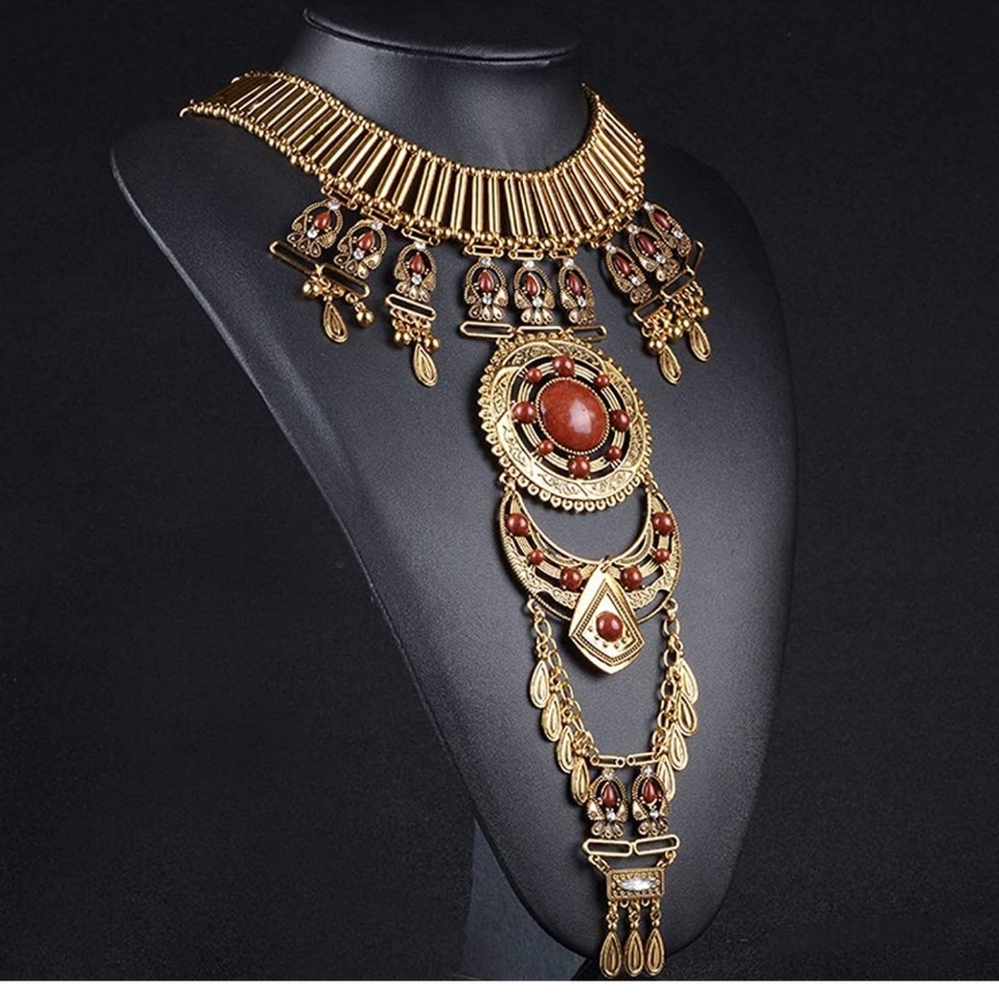 Boho statement necklace brand new